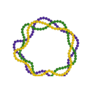 Mardi Gras Beads design
