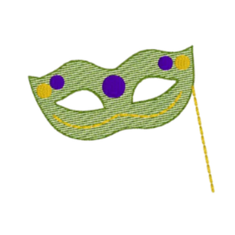 Mardi Gras Mask design